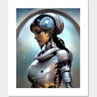 Beautiful Cyborg No. 428 Posters and Art